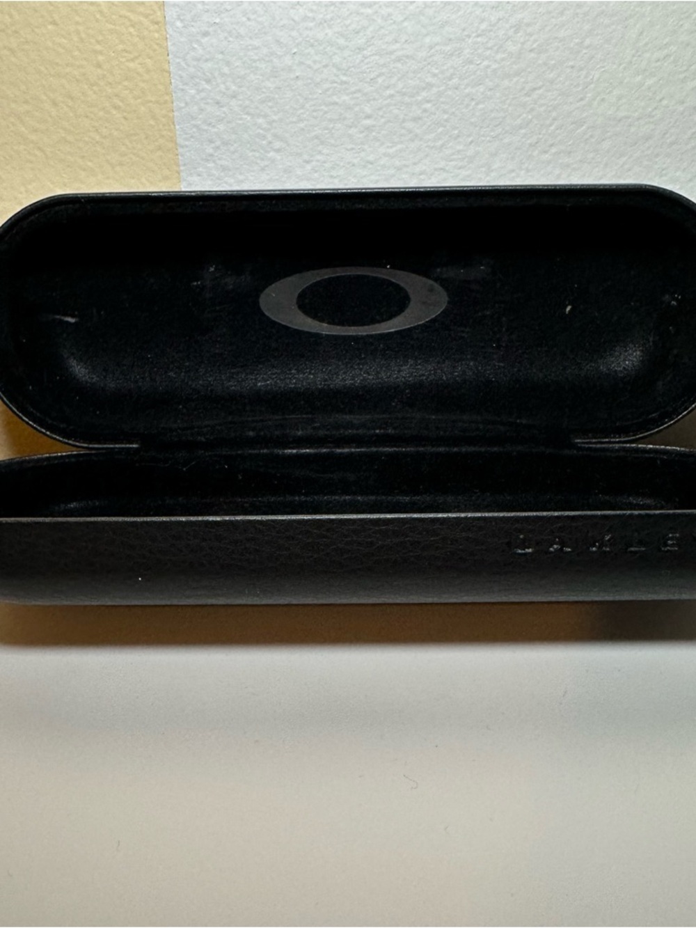 Oakley Black Hard Sunglasses Case with Logo Interior